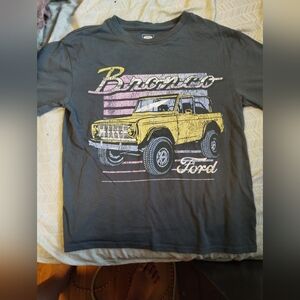 Ford Bronco Kids Tee - Charcoal and Mustard